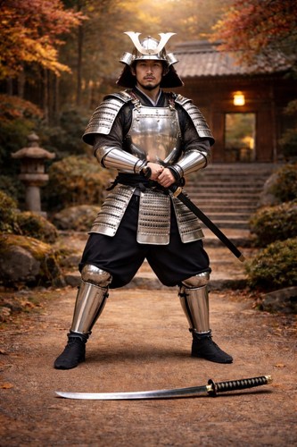 Handcrafted japanese samurai - japanese,