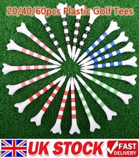 60pcs Plastic Golf Tees Bulk