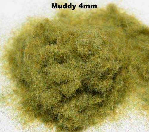 Wws 4mm muddy flock - muddy, static