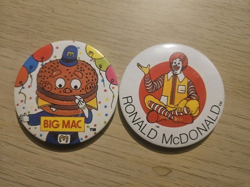 Vintage pin badge ronald - vintage,