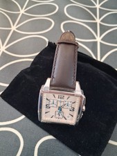 Tissot T005.517a Watch. Cream Face.  Leather Strap. Good Condition.
