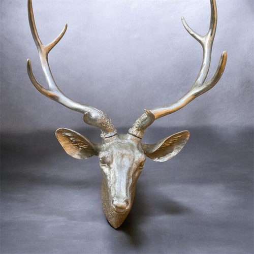 51cm wall mounted stag - 51cm, head