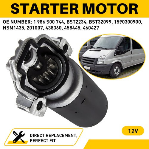 Starter motor for ford transit - motor,