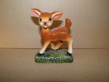 Cute Little Vintage Ceramic  Deer Figurine Bambi?  Foriegn