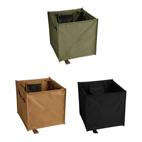 Compact folding rope container - folding,