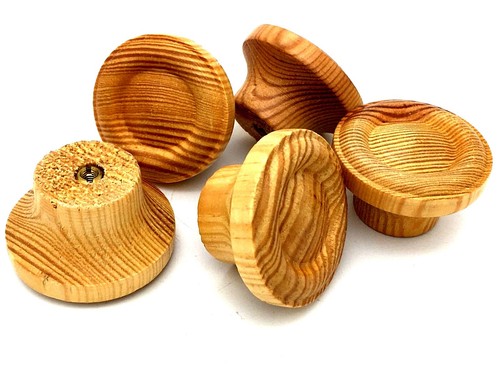 Solid pine knobs - knobs, 44mm