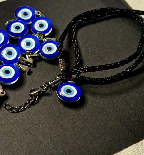 Evil eye pendant necklace with - evil,