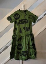 Lazy Oaf Sketchy Green Dress