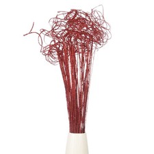 60 Pcs Glitter Dried Curly