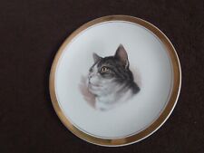 LIVERPOOL ROAD POTTERY CAT PLATE 10"  (25cm)