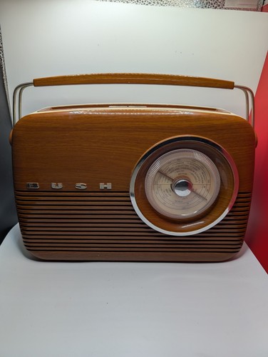Bush tr82 radio wood antique - bush,