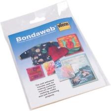 Vilene Bondaweb Paper Backed Fusible Transfer Adhesive Applique Glue Web Iron On