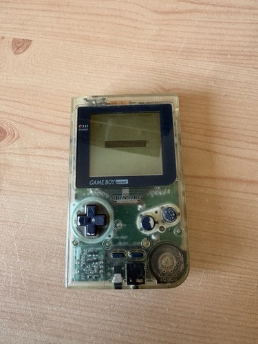 Nintendo game boy - pocket, clear