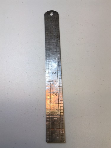 Rule vintage watchmakers tool - watchmakers,