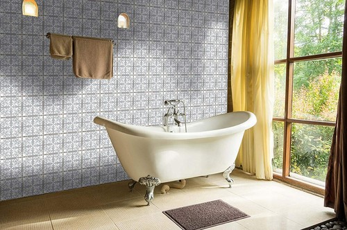 Grey tile transfers - , stickers
