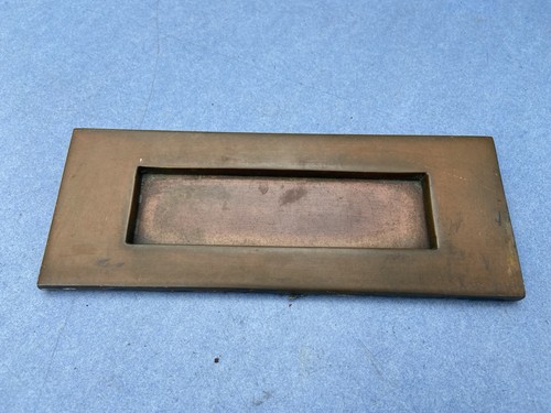 Vintage metal letterbox - vintage,
