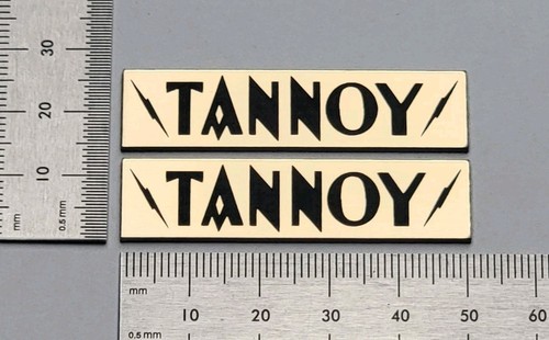 Tannoy speaker badge emblem - tannoy,