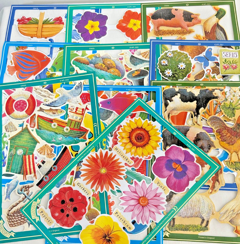 Decoupage lithograph vintage - decoupage,