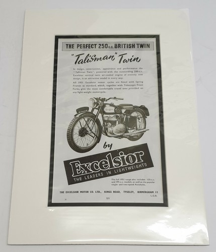 Excelsior talisman twin - excelsior,