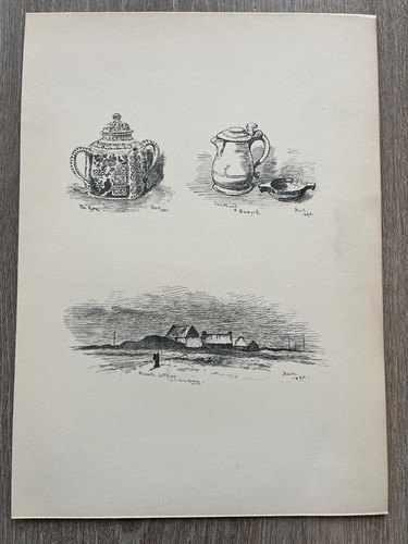 1881 print tea urn - tea, tankard