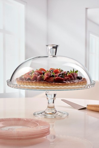 32cm glass cake - glass, cupcake