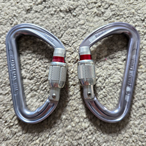 Petzl locking screwgate - locking,