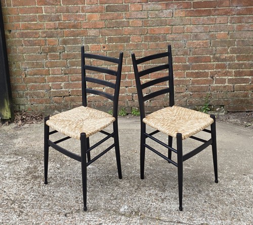 Rush seat mid - mid, century