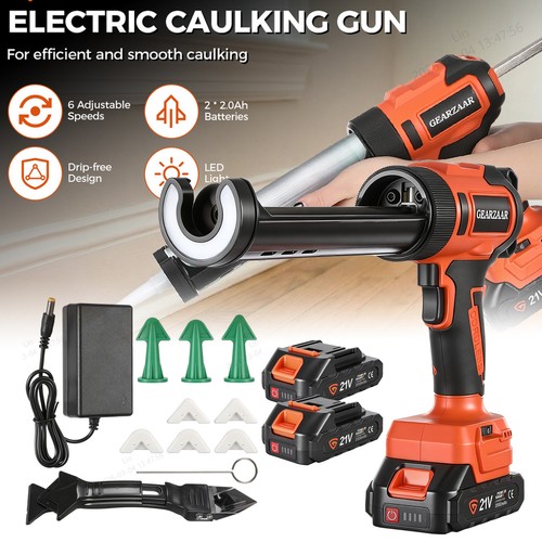 Electric cordless caulking gun - electric,
