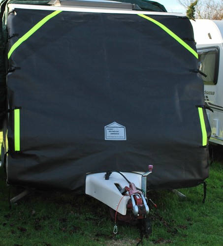 Caravan towing front cover - caravan,