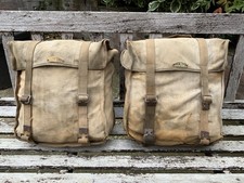 WW2 MD Army Motorcycle Dispatch Rider Pannier Bags