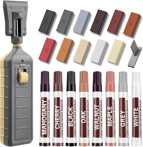 Vinyl floor repair kit with - kit,