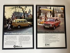2x New Framed Classic Mini