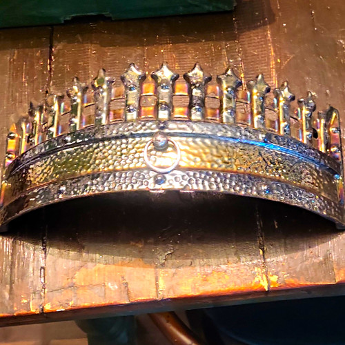Victorian antique brass metal - antique,