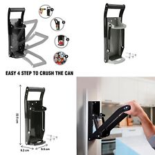 500ML LARGE BEER TIN CAN CRUSHER WALL MOUNTED 16OZ RECYCLING TOOL BOTTLE OPENER