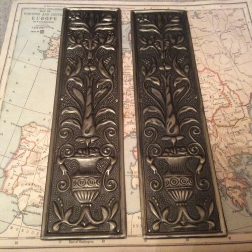 Reclaimed solid brass door - solid,
