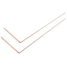 Copper Dowsing Rod Pure Copper 2PCS Divining Rods - for Divining Water,7032