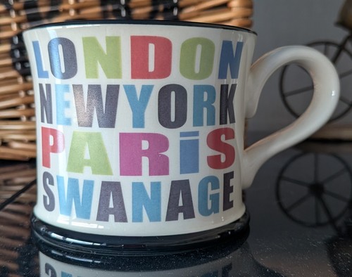 Moorland pottery mug - moorland,