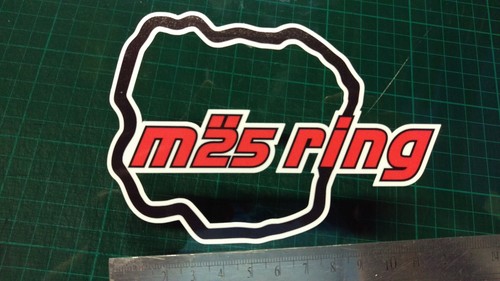 M25 ring decal sticker - sticker, car