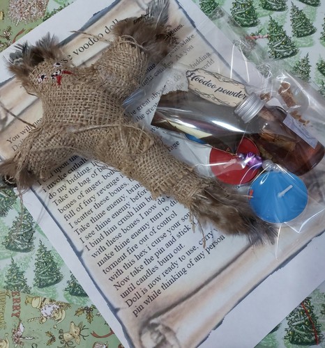Voodoo hoodoo curse doll oil - voodoo,