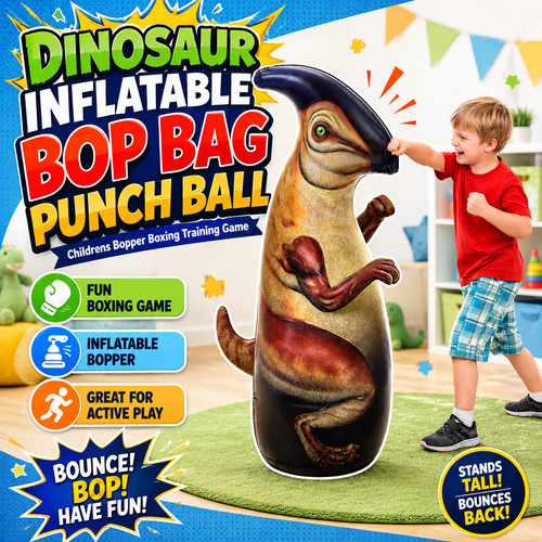 Dinosaur inflatable bop - inflatable,