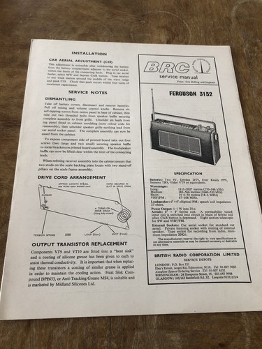 Brc service manual - brc, model
