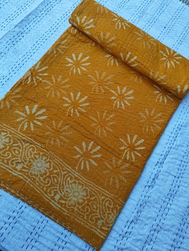 Vintage kantha quilt - vintage,