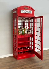 Drinks Cabinet Bar - Red