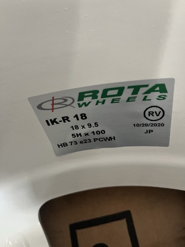 100 rota ik - x, 18”