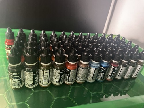 Vallejo paints bottles - paints, 61