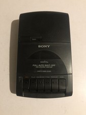 Vintage SONY TCM-939 Portable Cassette Tape Player Recorder with Loudspeaker Mic