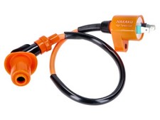 Piaggio Typhoon 125cc 4T 2V (2011-19) Naraku 2 Pin Racing HT Ignition Coil & Cap