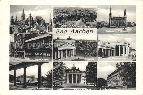 Aachen cathedral city hall - aachen,