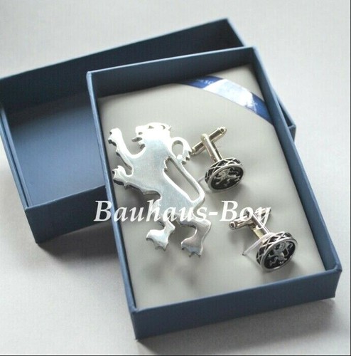 Kilt pin cufflinks - kilt,
