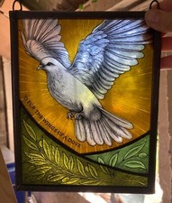 Stained Glass Suncatcher Panel